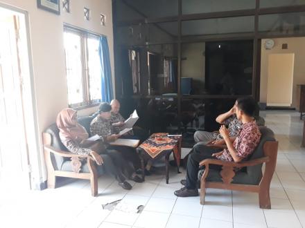 Monev SID dari Bagian Administrasi Pemdes Setda Kab. Bantul